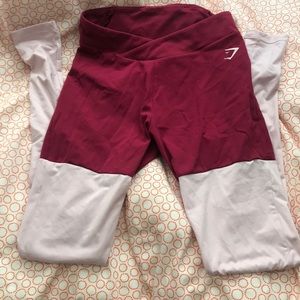 Gymshark two toned leggings